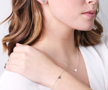 Load image into Gallery viewer, Lisa Angel - Shiny Heart Bracelet In Silver