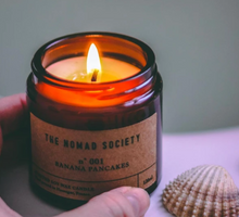 Load image into Gallery viewer, BANANA PANCAKES Scented Soy Candle