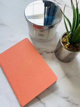 Load image into Gallery viewer, GET SHIT DONE TO-DO-LIST NOTEBOOK - CORAL & GOLD