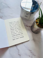 Load image into Gallery viewer, GET SHIT DONE TO-DO-LIST NOTEBOOK - CORAL & GOLD