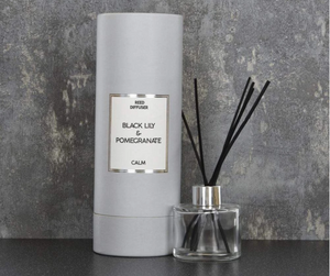 Black Lily and Pomegranate Scent Reed Diffuser