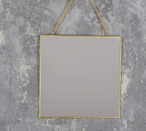 Art Deco Collection: Hanging Mirror Gold