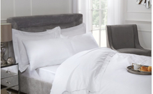 Load image into Gallery viewer, Luxor Collection – 200 Thread Count Luxury Egyptian Cotton Pillowcase (Pair) in White
