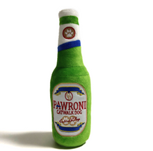 Load image into Gallery viewer, Pawroni Beer Bottle Plush Dog Toy
