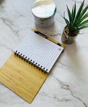 Load image into Gallery viewer, Bamboo Notebook
